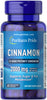 Puritan's Pride Cinnamon Complex with High Potency Chromium 2000 mg / 60 Capsules / Item #015061