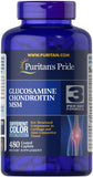 Puritan's Pride Double Strength Glucosamine, Chondroitin & MSM Joint Soother® 480 Caplets / Item #027816