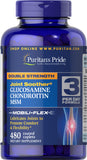 Puritan's Pride Double Strength Glucosamine, Chondroitin & MSM Joint Soother® 480 Caplets / Item #027816 - Puritan's Pride Singapore

