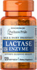 Puritan's Pride Lactase Enzyme 125 mg / 120 Softgels /  Item #004932