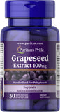 Puritan's Pride Grapeseed Extract 100 mg / 50 Capsules / Item #005430