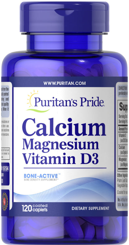 Puritan's Pride Calcium Magnesium with Vitamin D Item #016154