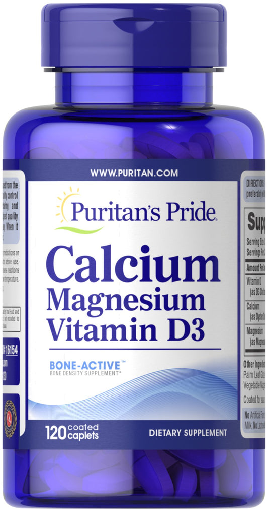Puritan's Pride Calcium Magnesium with Vitamin D Item #016154
