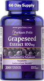 Puritan's Pride Grapeseed Extract 100 mg / 200 Capsules / Item #005432