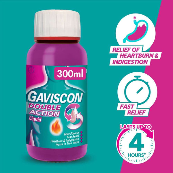 Copy of GAVISCON DOUBLE ACTION LIQUID 150ML