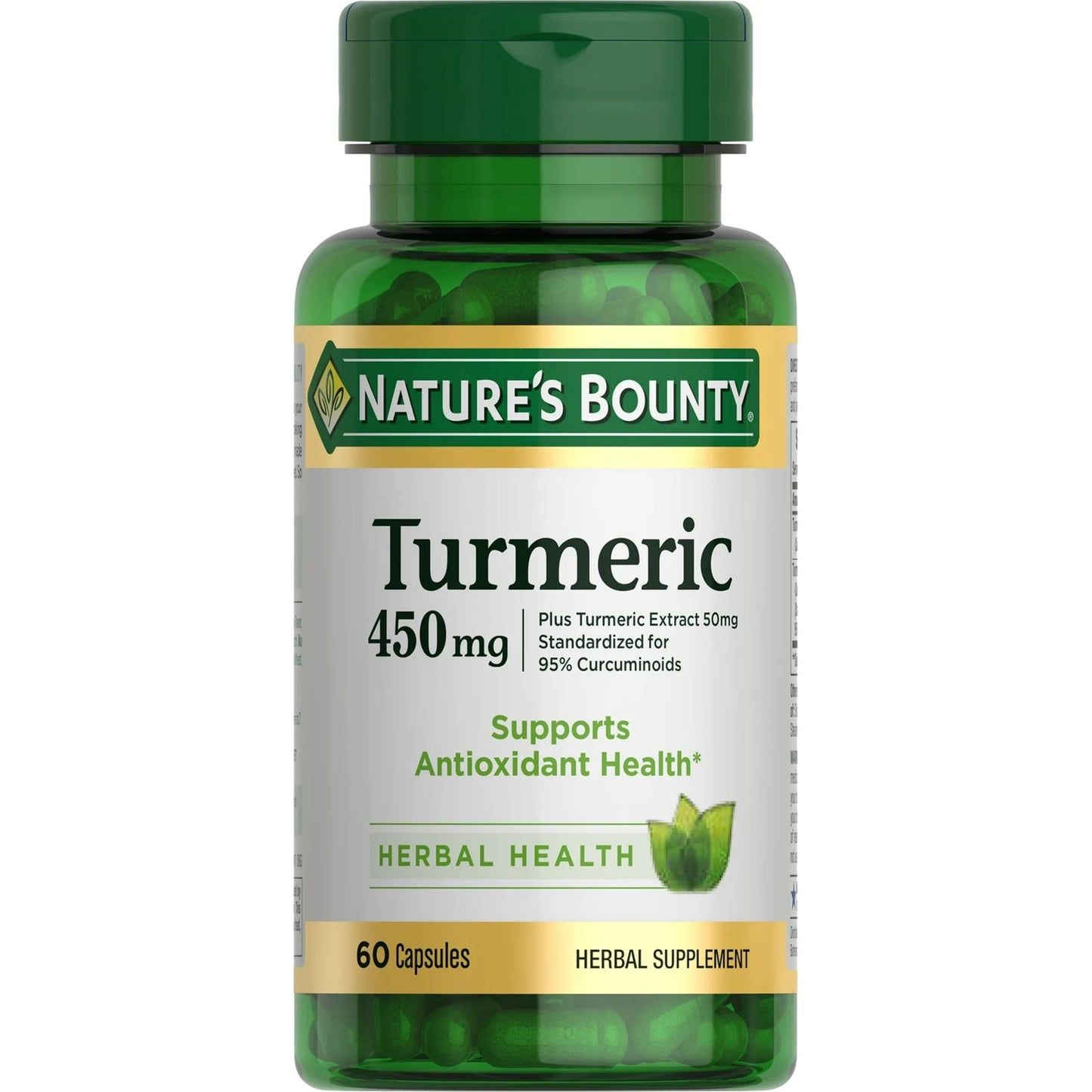 Nature's Bounty Turmeric Curcumin Caps, 60 capsules