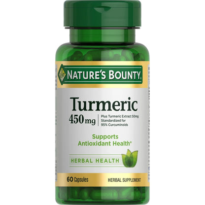 Nature's Bounty Turmeric Curcumin Caps, 60 capsules