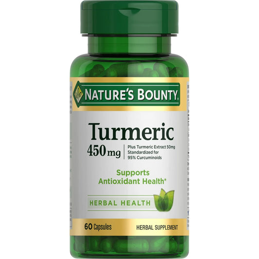 Nature's Bounty Turmeric Curcumin Caps, 60 capsules