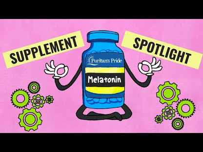 Puritan's Pride Melatonin 10 mg / 60 Capsules / Item #019491
