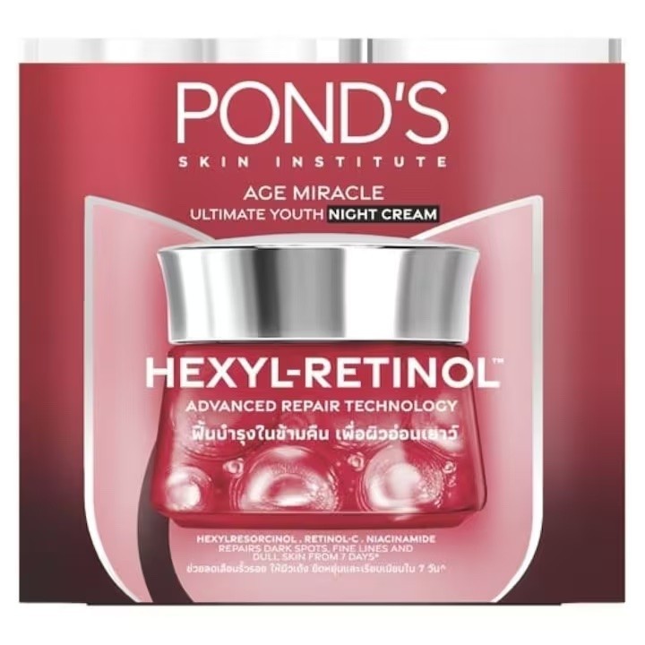PONDS Age Miracle Ultimate Youth Day Cream SPF18 / Night Cream 45g Hexyl Retinol Anti Aging