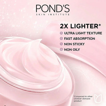 PONDS Bright Miracle Ultra Light Biome Gel 50g Niasorcinol Brightening Moisturizer Prebiotics