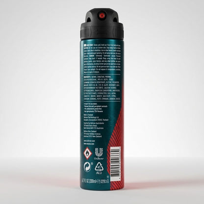 Rexona Men Advanced Protection 10X Antibacterial 72H Deodorant Spray 200ml MotionSense 0 Alcohol