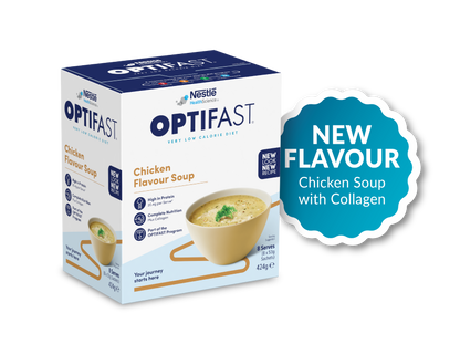 Nestle OPTIFAST VLCD SOUP Chicken (8x53g)