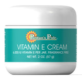 Puritan's Pride Vitamin E Cream 6,000 IU / 2 oz Cream / Item #000610