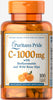 Puritan's Pride Vitamin C-1000 mg with Bioflavonoids & Rose Hips 1000 mg / 100 Caplets / Item #000690