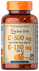 Puritan's Pride Vitamin C & E 500 mg/400 IU with Rose Hips / 100 Softgels / Item #001261
