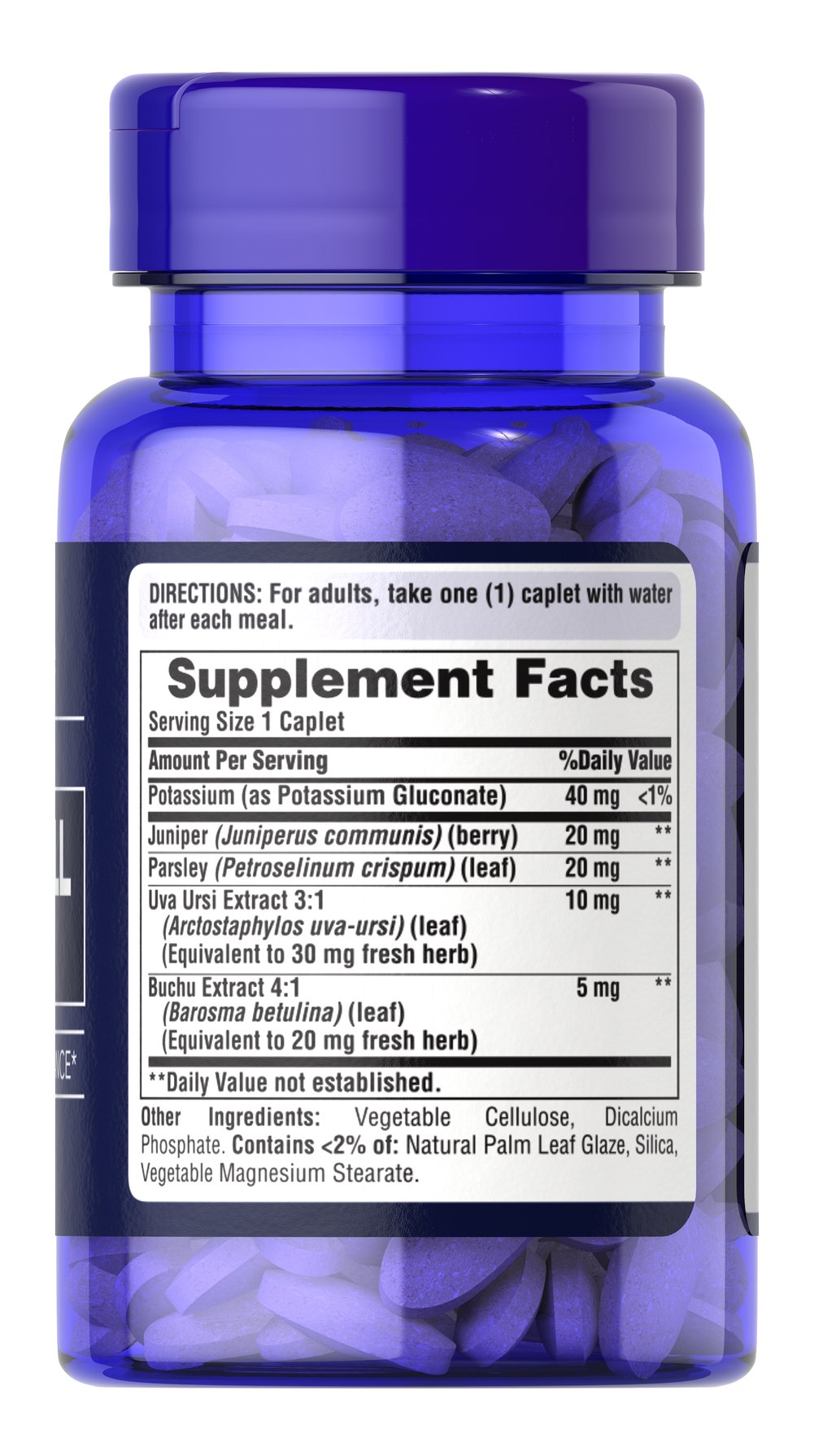 Puritan's Pride Extra Strength Water Pill™ Item #001832