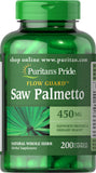 Puritan's Pride Saw Palmetto 450 mg 450 mg / 200 Capsules / Item #003533