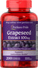 Puritan's Pride Grapeseed Extract 100 mg / 200 Capsules / Item #005432