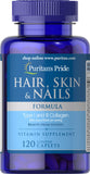 Puritan's Pride Hair, Skin & Nails Formula 120 Caplets / Item #007582 - Puritan's Pride Singapore
