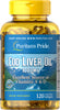 Cod Liver Oil 1000 mg 1000 mg / 120 Softgels / Item #007743