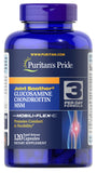 Puritan's Pride Double Strength Glucosamine, Chondroitin & MSM Joint Soother® 120 Capsules / Item #012968