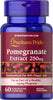 Puritan's Pride Pomegranate Extract 250 mg / 60 Rapid Release Capsules / Item #013566