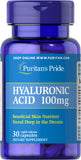 Puritan's Pride Hyaluronic Acid 100 mg / 30 Capsules / Item #017687 - Puritan's Pride Singapore
