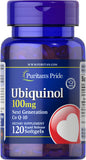 Puritan's Pride Ubiquinol 100 mg / 120 Softgels / Item #018659