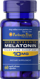 Puritan's Pride Melatonin 10 mg / 60 Capsules / Item #019491 - Puritan's Pride Singapore

