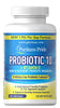 Puritan's Pride Probiotic 10 with Vitamin D  / 60 Capsules / Item #031643