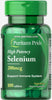 Puritan's Pride Selenium 200 mcg / 100 Tablets / Item #003201